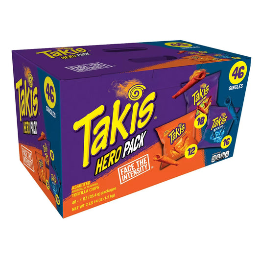 Takis Hero Pack Box 46 Stück (MHD 14.02.2024)