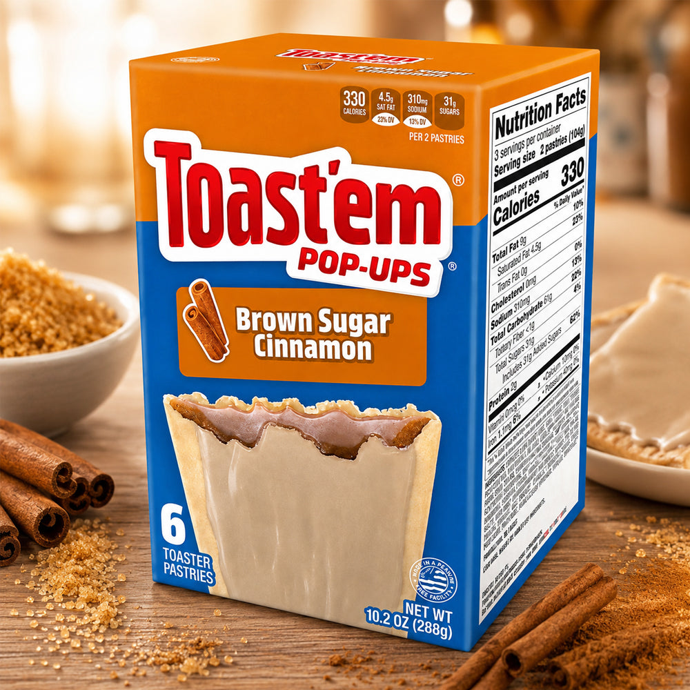 Toast'em Pop-Ups Brown Sugar Cinnamon 288g