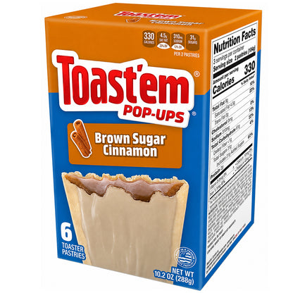 Toast'em Pop-Ups Brown Sugar Cinnamon 288g