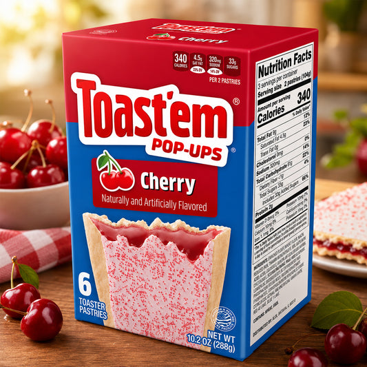 Toast'em Pop-Ups Cherry 288g