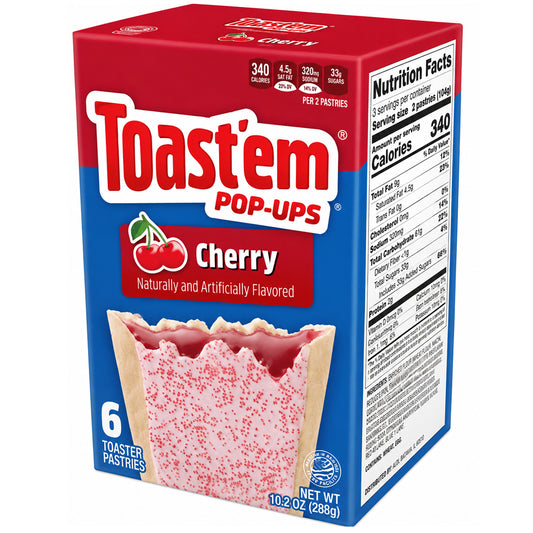 Toast'em Pop-Ups Cherry 288g