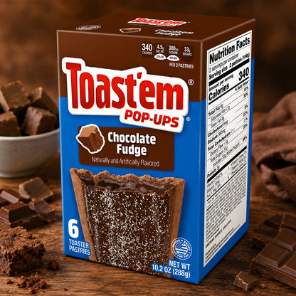 Toast'em Pop-Ups Chocolate Fudge 288g