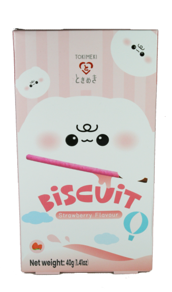 Tokimeki Biscuit Strawberry Flavour 40g