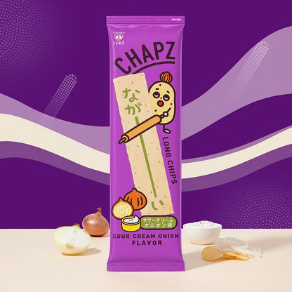 Tokimeki Chapz Chips Sour Cream Onion Flavour Long 75g