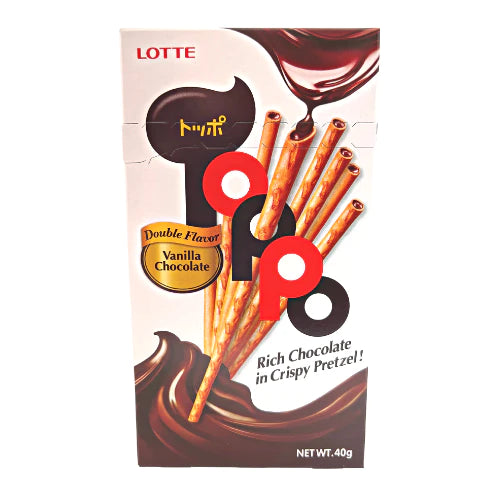 Lotte Toppo Vanilla Chocolate 40g (MHD ABGELAUFEN 05.09.2025)