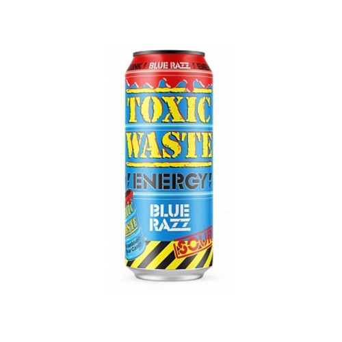 Toxic Waste Energy Drink Sour Blue Razz 500ml