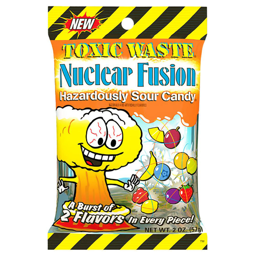 Toxic Waste Nuclear Fusion Sour Candy 57g