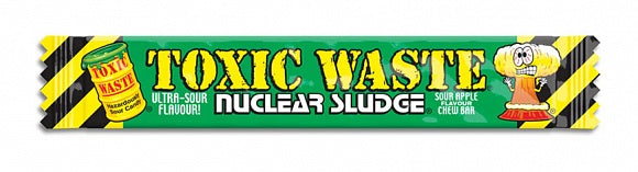 Toxic Waste Nuclear Sludge Chew Bar Sour Apple 20g