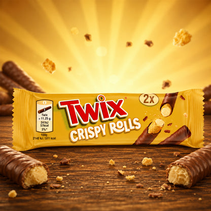 Twix Crispy Rolls 22,5g