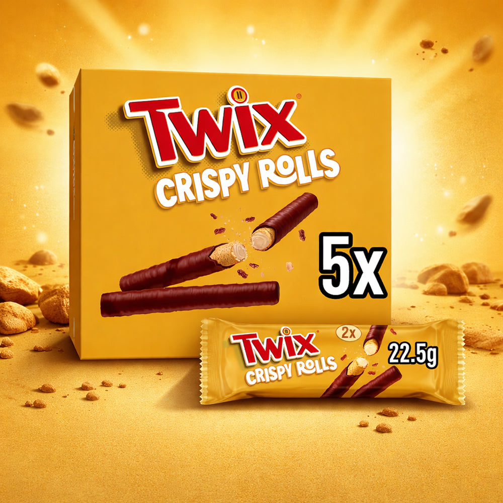 Twix Crispy Rolls 5 Pack 112,5g