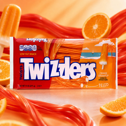 Twizzlers Orange Cream Pop 311g