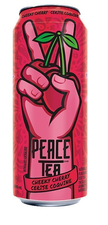 Peace Tea Cheeky Cherry Cerise Coquine 695ml