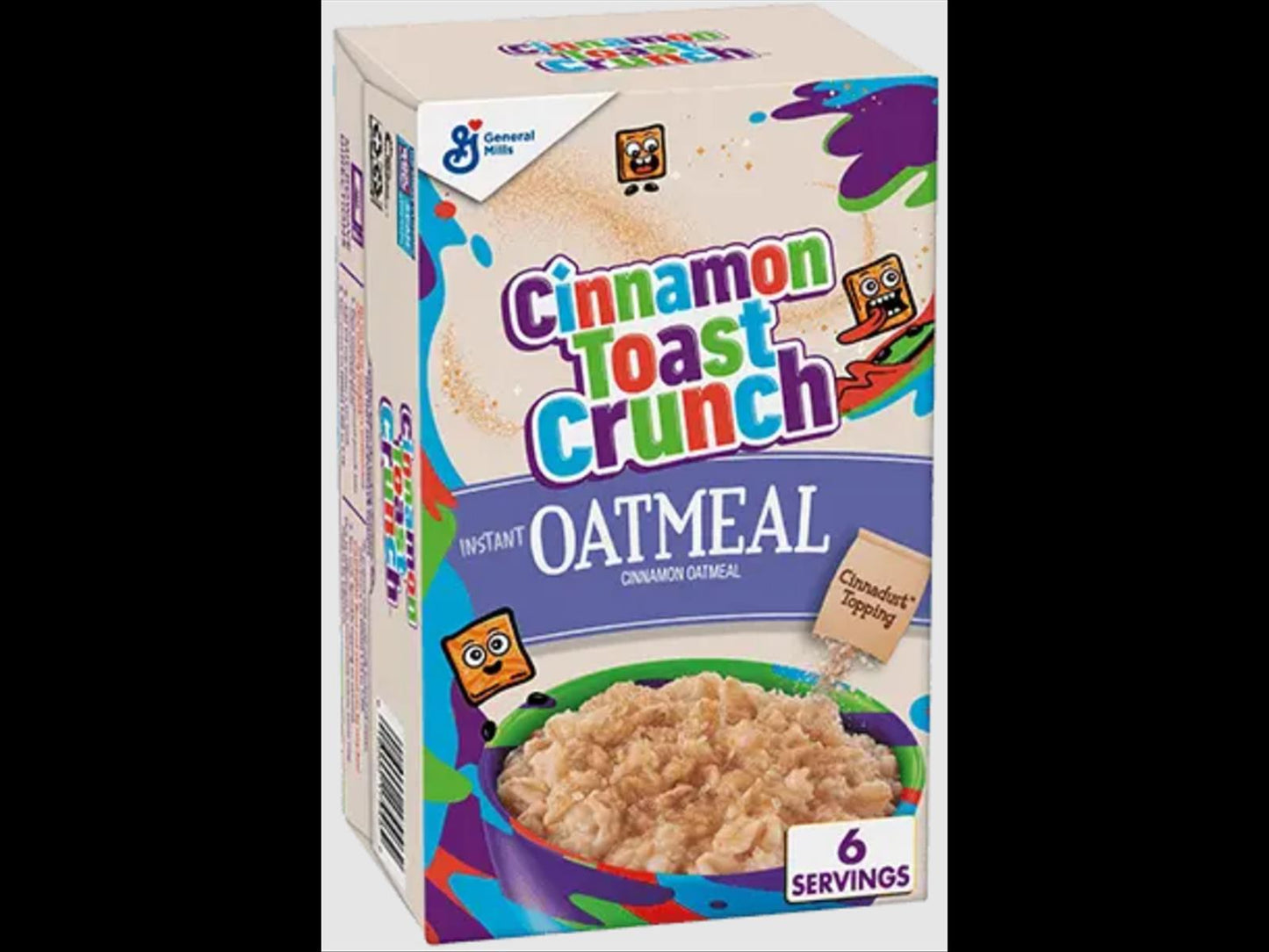 Cinnamon Toast Crunch Instant Oatmeal Cinnamon Oatmeal 229g