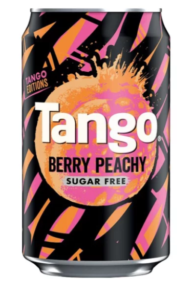 Tango Berry Peachy Sugar Free 330ml