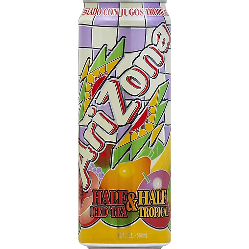 Arizona Half & Half Iced Tea & Tropical 680ml