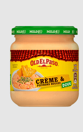 Old El Paso Creme & Poivrons Rouges 190g