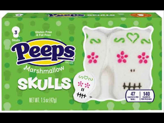 Peeps Marshmallow Skulls 43g
