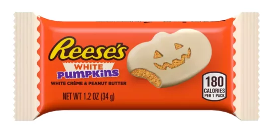 Reese´s White Pumpkins White cream & peanutbutter 34g