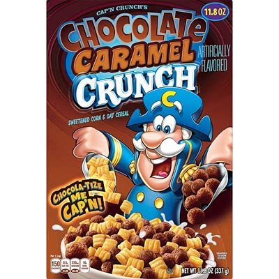 Cap'n Crunch Chocolate Caramel Crunch 337g (MHD 24.01.2023)