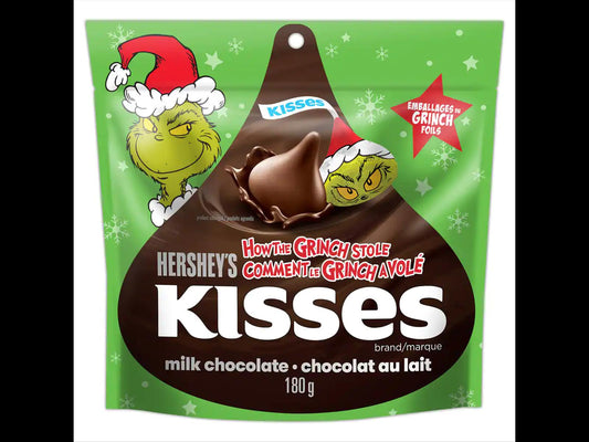 Hershey´s Kisses Grinch Milk Chocolate 180g
