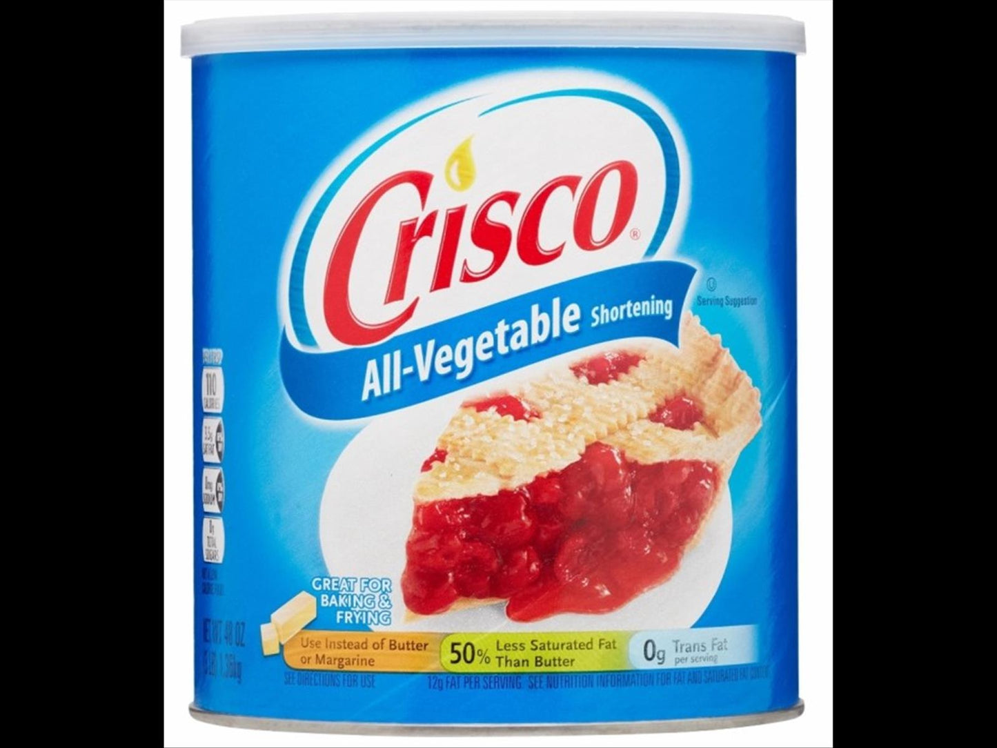 Crisco All-Vegetable Shortening 1,36kg