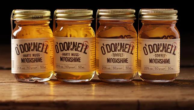 O'Donnell Bestseller Minis 4x 50ml 25% 2x Harte Nuss und 2x Toffee