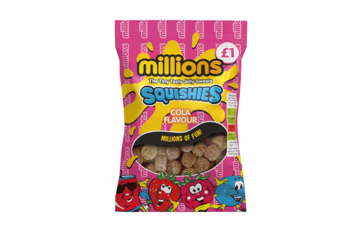Millions Squishies Cola Flavour 120g