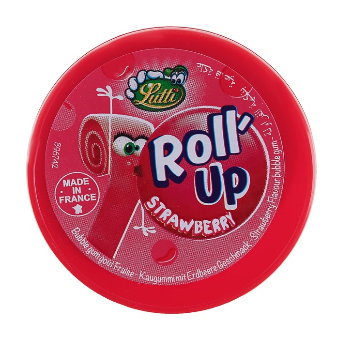 Lutti Roll Up Strawberry 29g