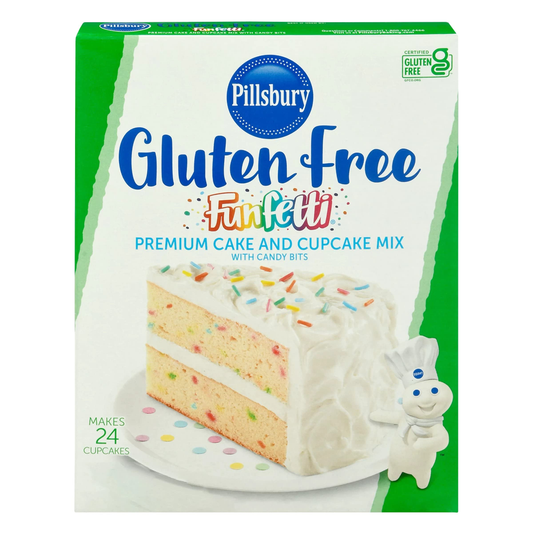 Pillsbury - Funfetti - Gluten Free Premium Cake and Cupcake Mix whit Candy Bits 482g (MHD 19.07.2024)