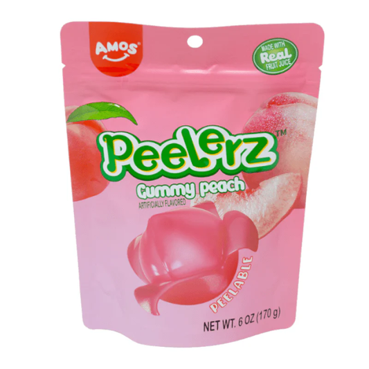 Amos Peelerz Gummy Peach 170g