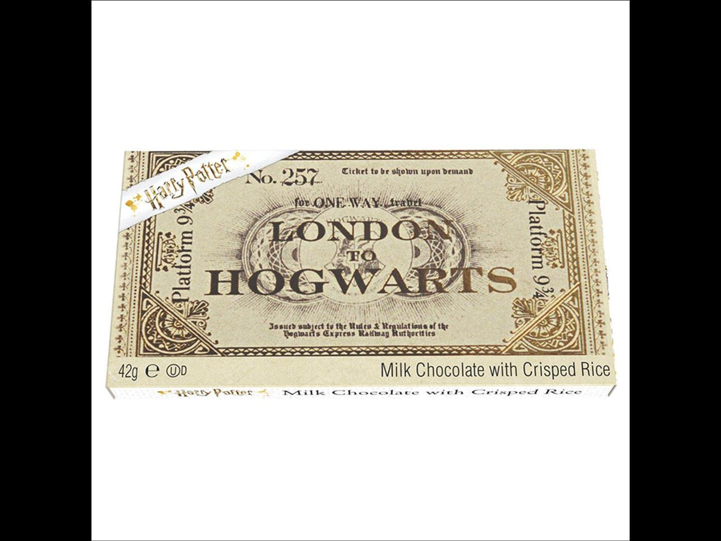 Jelly Belly Harry Potter Hogwarts Express Milchschokoladen Ticket 42g