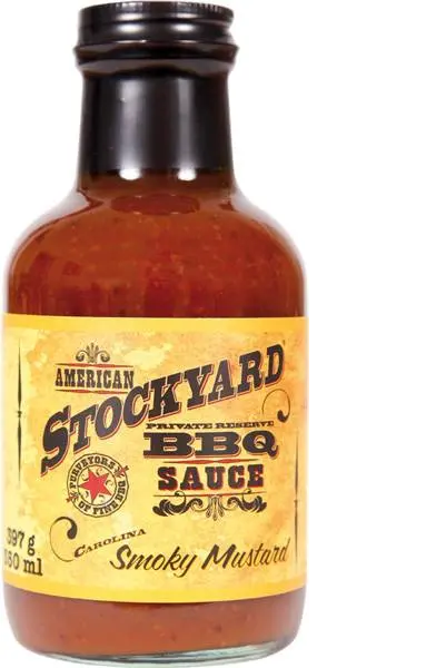 Stockyard BBQ Sauce Smoky Mustard 350ml