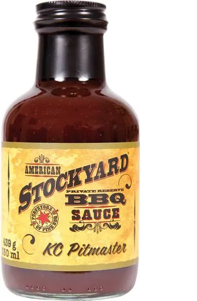 Stockyard BBQ Sauce KC Pitmaster 350ml