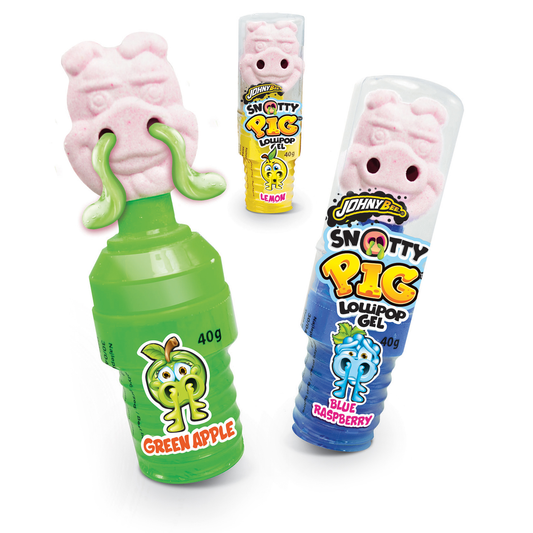Johny Bee Snotty Pig Lollipop & Gel 40g