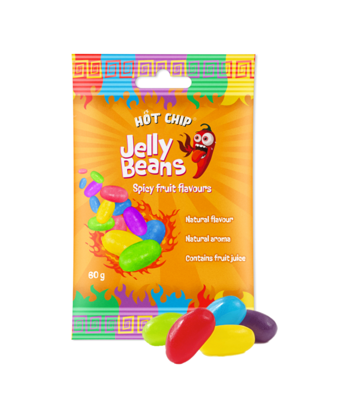 Hot Chip Jelly Beans 60g (MHD 28.02.2025)