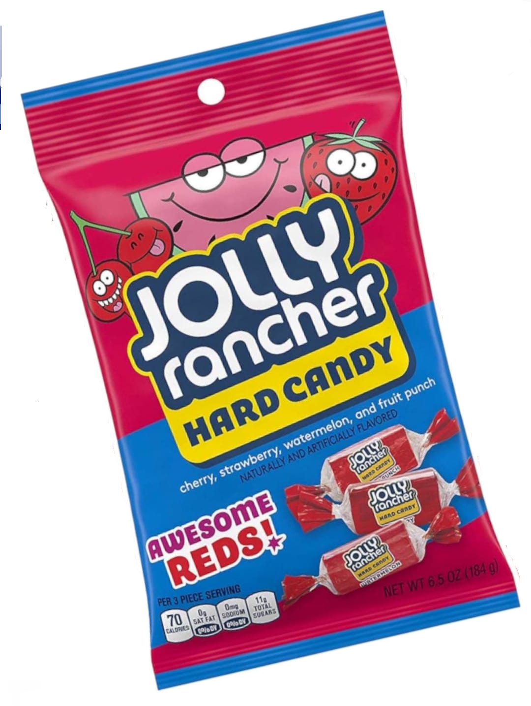 Jolly Rancher Hard Candy Awesome Reds 184g