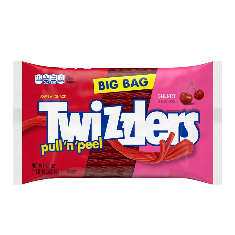 Twizzlers Pull'n'Peel Cherry 793g