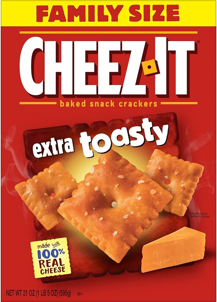 Cheez IT - Extra Toasty Family Size 595g