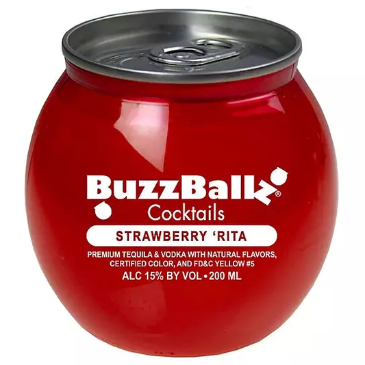 Buzzballz Mixed Drink Strawberry Rita 15%Vol. 200ml