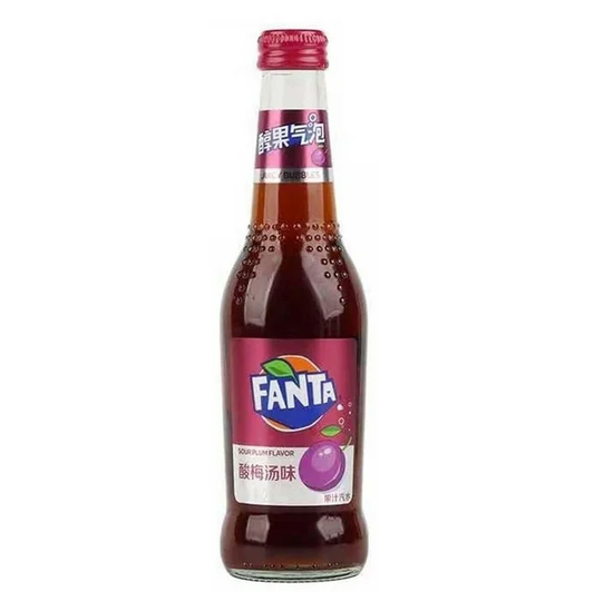 Fanta Sour Plum (China) Glasflasche 275ml