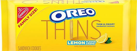 Oreo Thins Lemon Flavor 371g