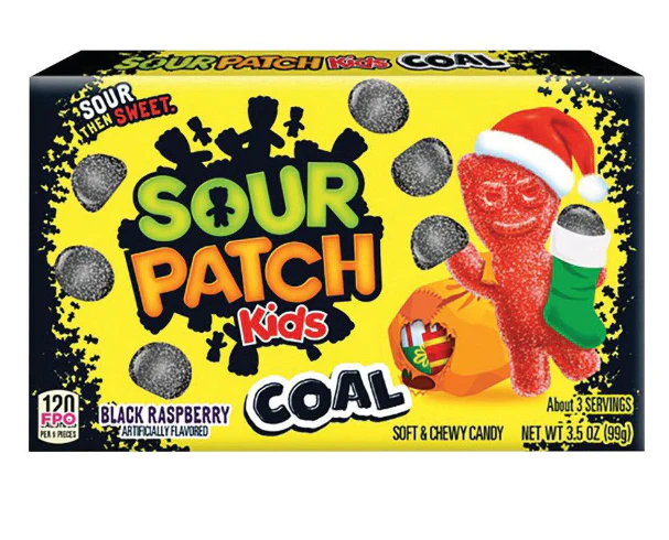 Sour Patch Kids - Coal BlackRaspberry 88g