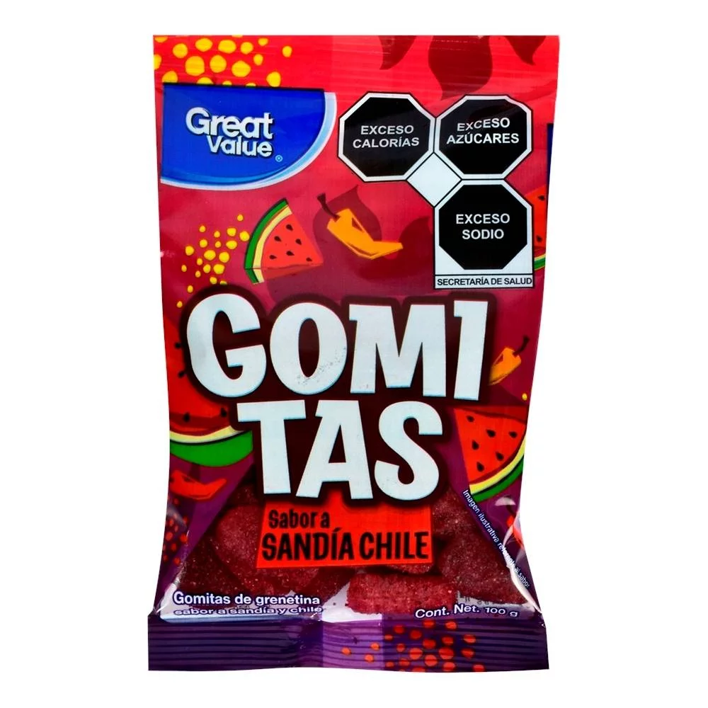 Gomitas Sabor a Sandia Chile 100g