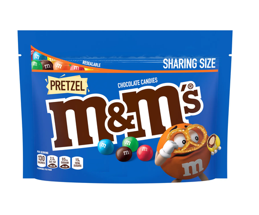 M&M´s Pretzel Sharing Size 209,8g