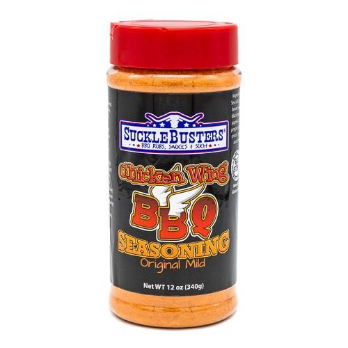 Suckle Busters BBQ Chicken Wing Seasoning Original Mild 340g