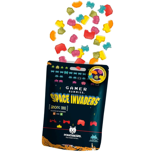 Space Invaders Gamer Powerup Gummis 125 g