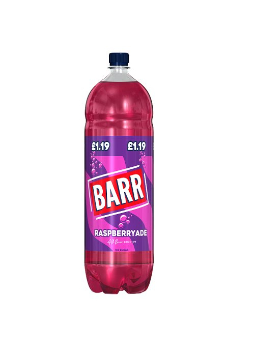 BARR Raspberryade NO SUGAR 2L (MHD ABGELAUFEN 25.03.2026)