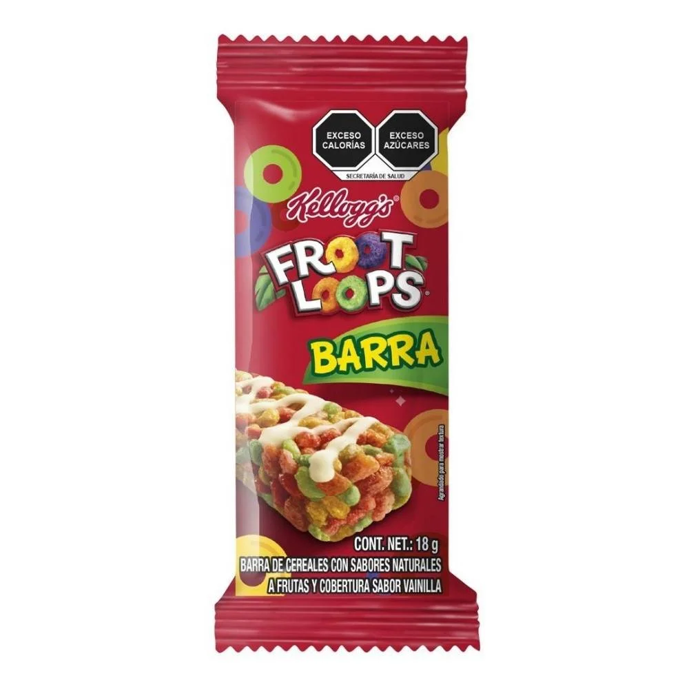 Kelloggs Froot Loops Barra 18 g