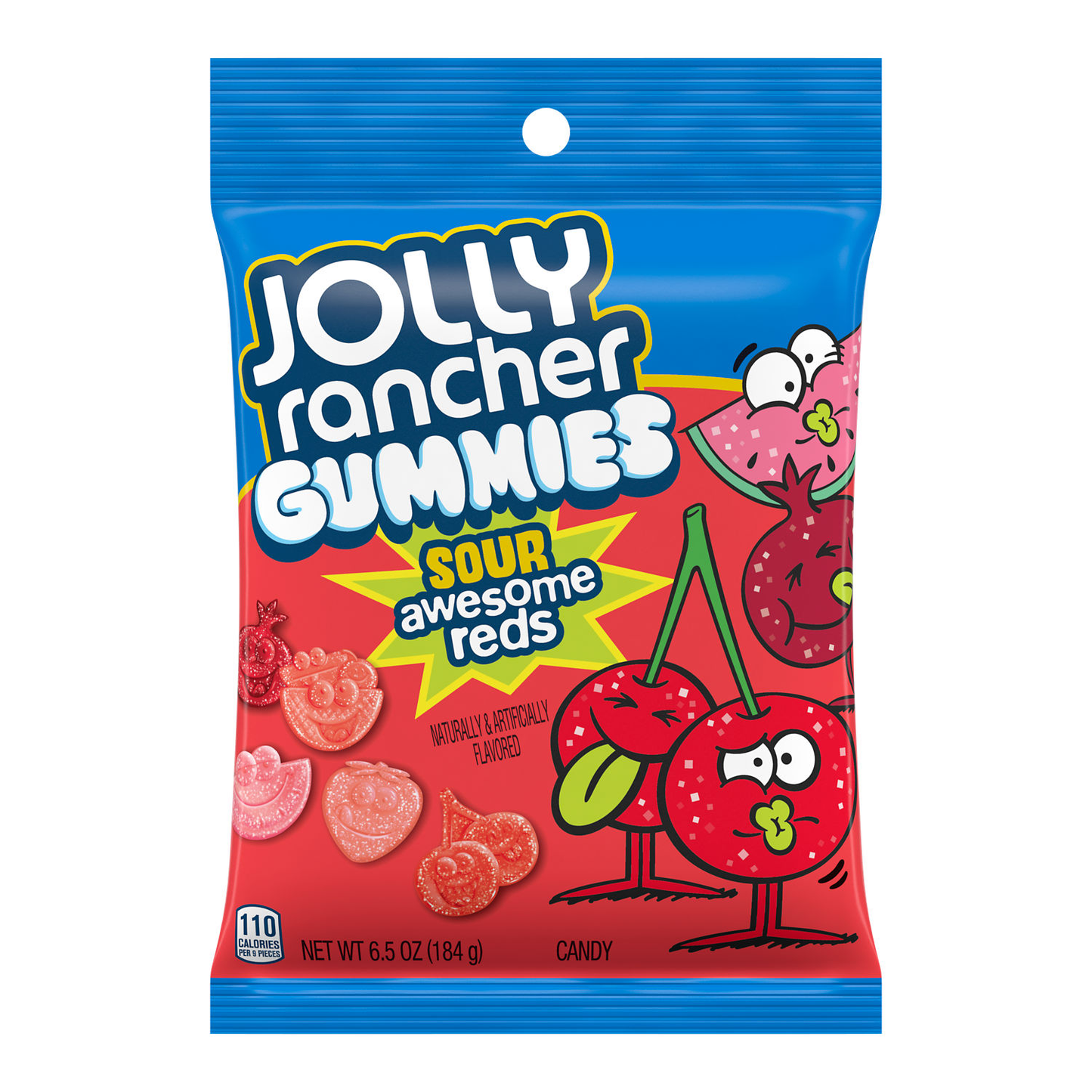 Jolly Rancher Gummies Sour Awesome Reds 184 g