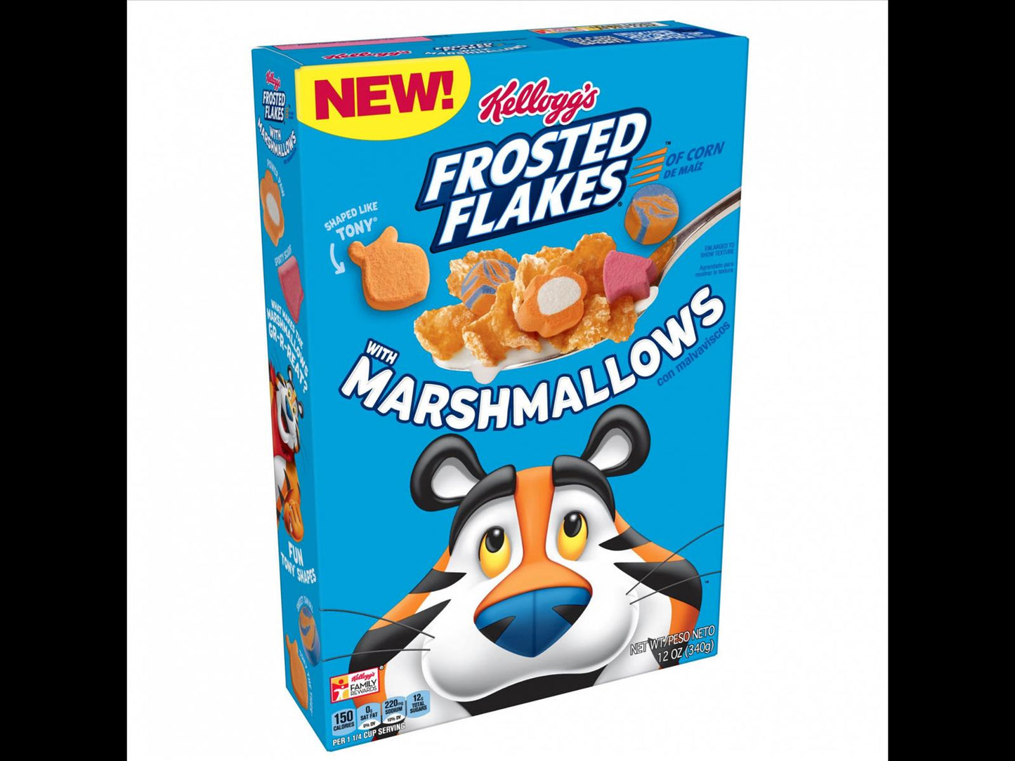 Kellogg's Frosted Flakes Cereal with Marshmallows 340g